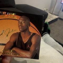 Sports Stars Michael Jordan #23 Bulls 93 94 Special Retirement w/ custom 1touch3