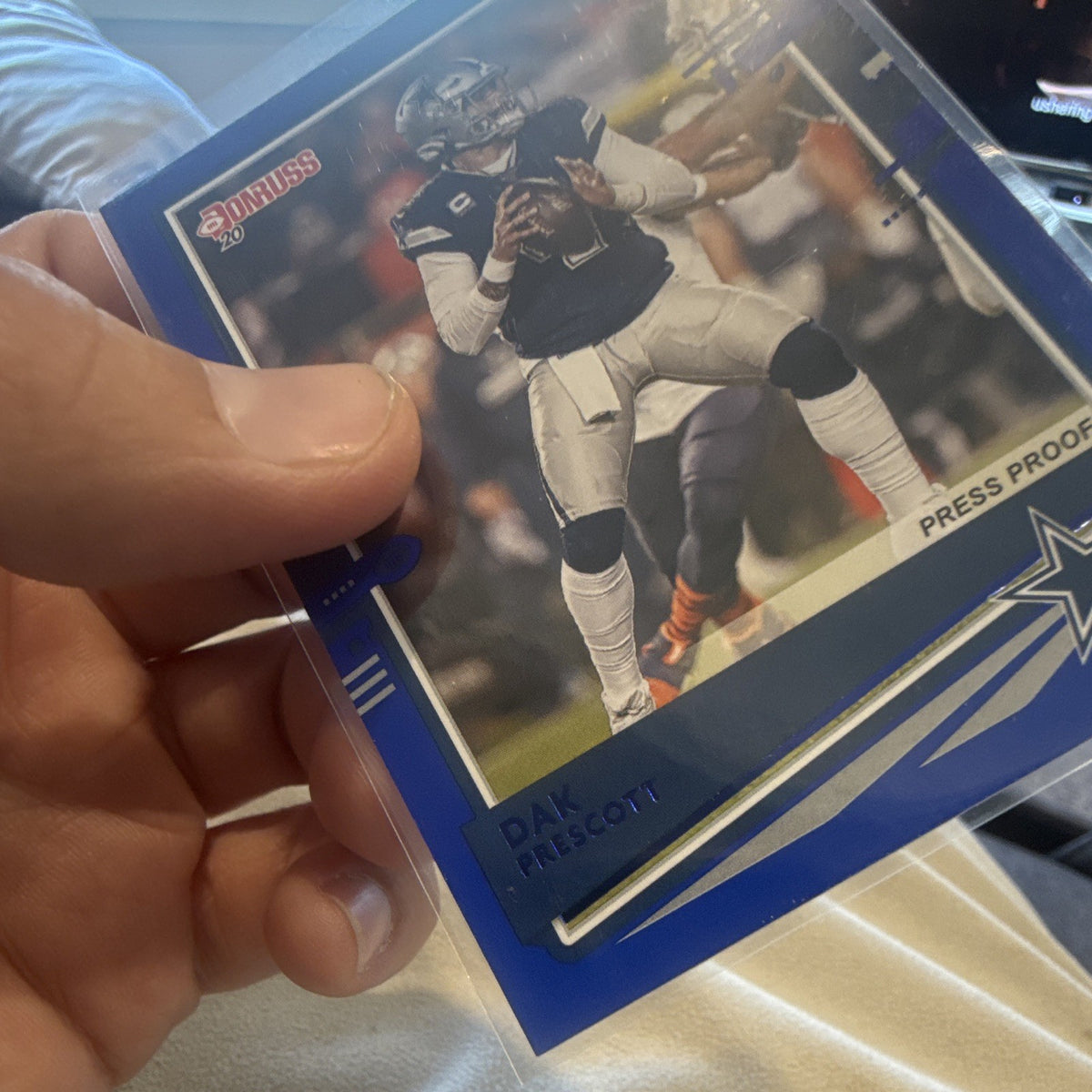 2020 Panini Donruss Dak Prescott Dallas Cowboys #78   Press Proof2