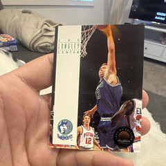 SkyBox Premium 1993 94 Luc Longley Minnesota Timberwolves #250 NBA Card0