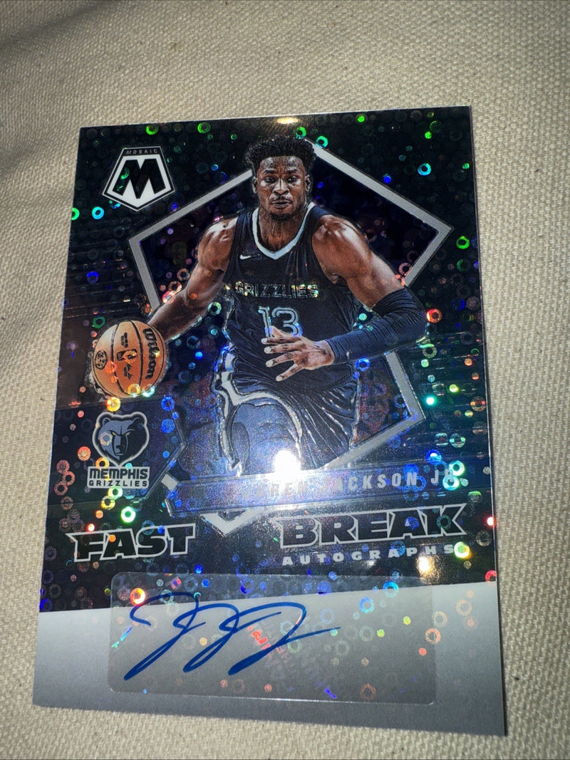 Jaren Jackson JR. Fast Break Autograph0