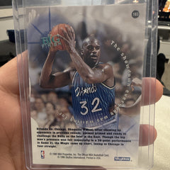 SkyBox Shaquille O'Neal The Big Finish Insert NBA Hoops #183 Magic1