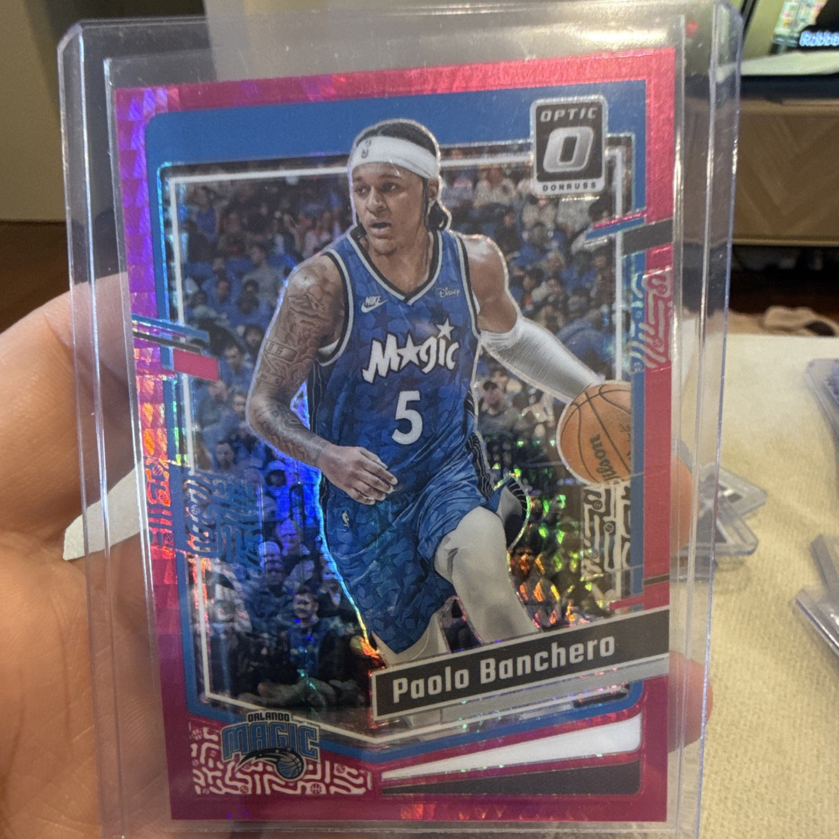 Panini 2023 24 Donruss Optic Paolo Banchero Orlando Magic Prizm 540
