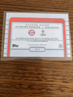 Topps Oliver Kahn Insert UEFA Champions League FC Bayern München 8B 152