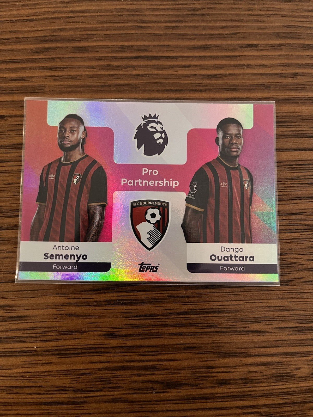 Topps Premier League Pro Partnership Insert 2025/26 #363 Semenyo Ouattara0