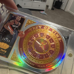 Panini Crown Royale 2021 22 Test of Time No.14 Damian Lillard 36/993