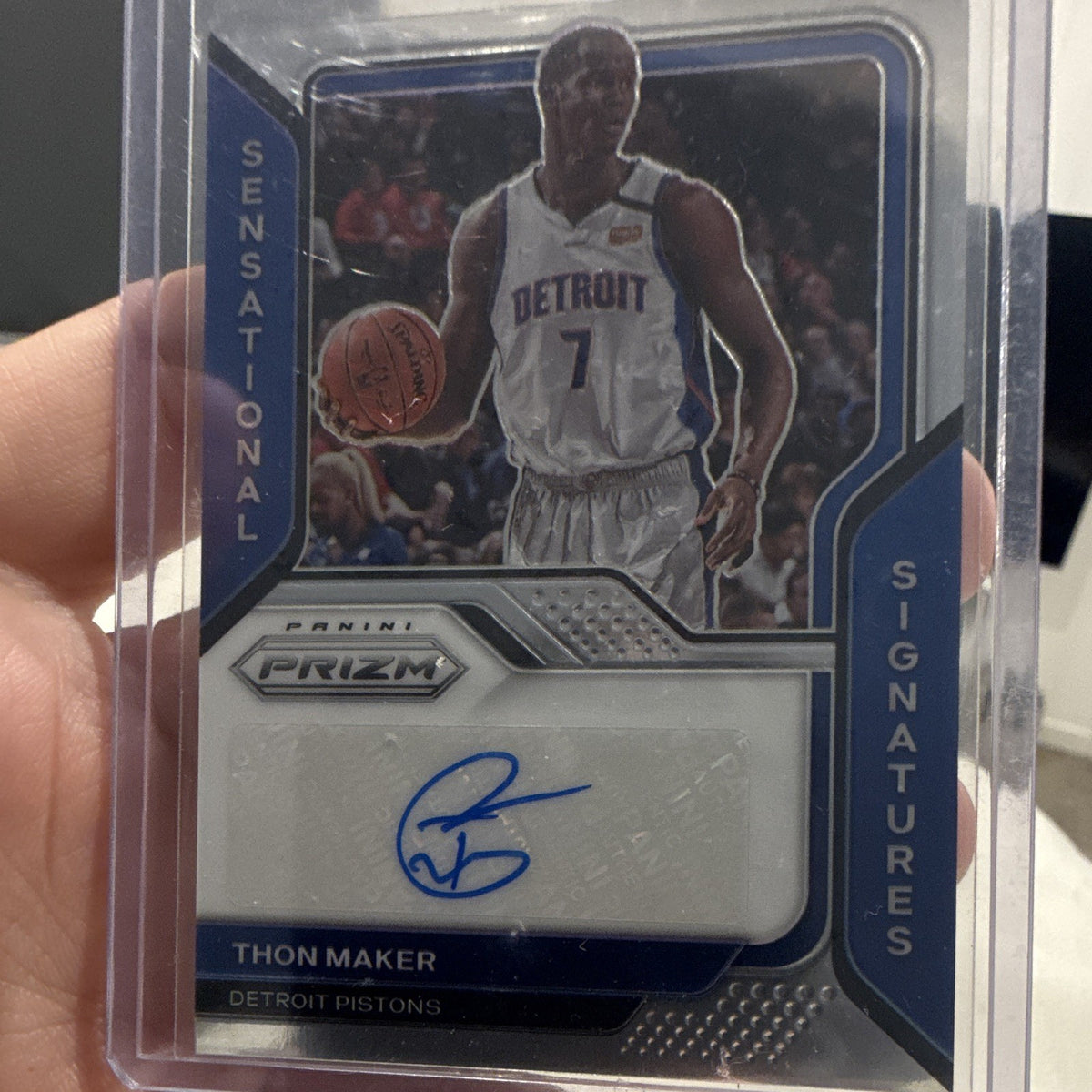 Panini Prizm 2020-21 Thon Maker Sensational Signatures Auto SS-THO0