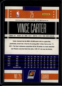 Vince Carter Base Panini Classics 25 NM1