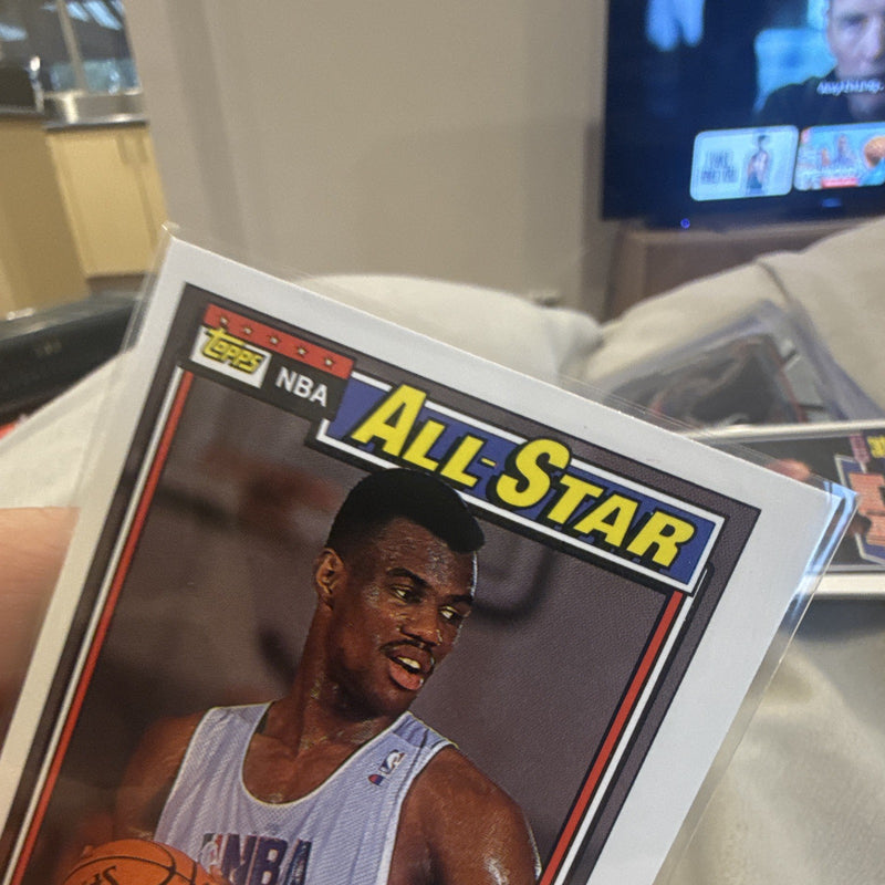 Topps David Robinson 1991 92 NBA All Star Insert Basketball Card #1062