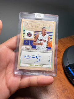 2024 Panini One and One "The One & Only" Autograph Tracy McGrady2
