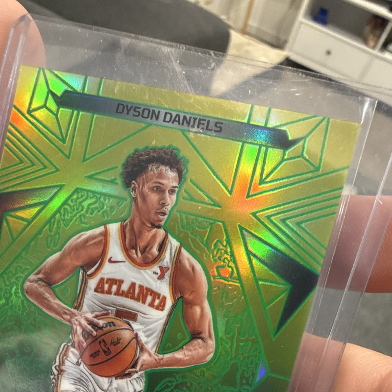 Panini Obsidian 2024-25 Dyson Daniels Green Parallel Atlanta Hawks #1063