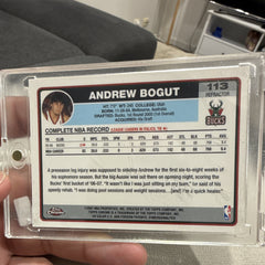 Topps Chrome Andrew Bogut Refractor #113 Milwaukee Bucks 20072
