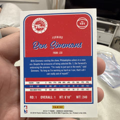 2016-17 Panini Donruss Ben Simmons Rookie RC 151 Philadelphia 76ers1