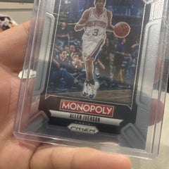 Panini Prizm Monopoly Allen Iverson Insert Philadelphia 76ers LEG1 2024 253