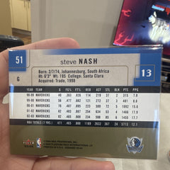Steve Nash Base Fleer Genuine Insider 2003 04 #51 Dallas Mavericks1