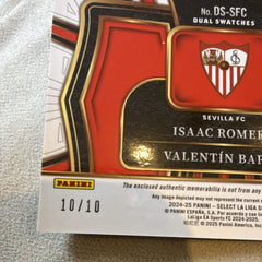 Panini Select LaLiga 2024-25 Dual Swatches DS-SFC Romero Barco 10/102
