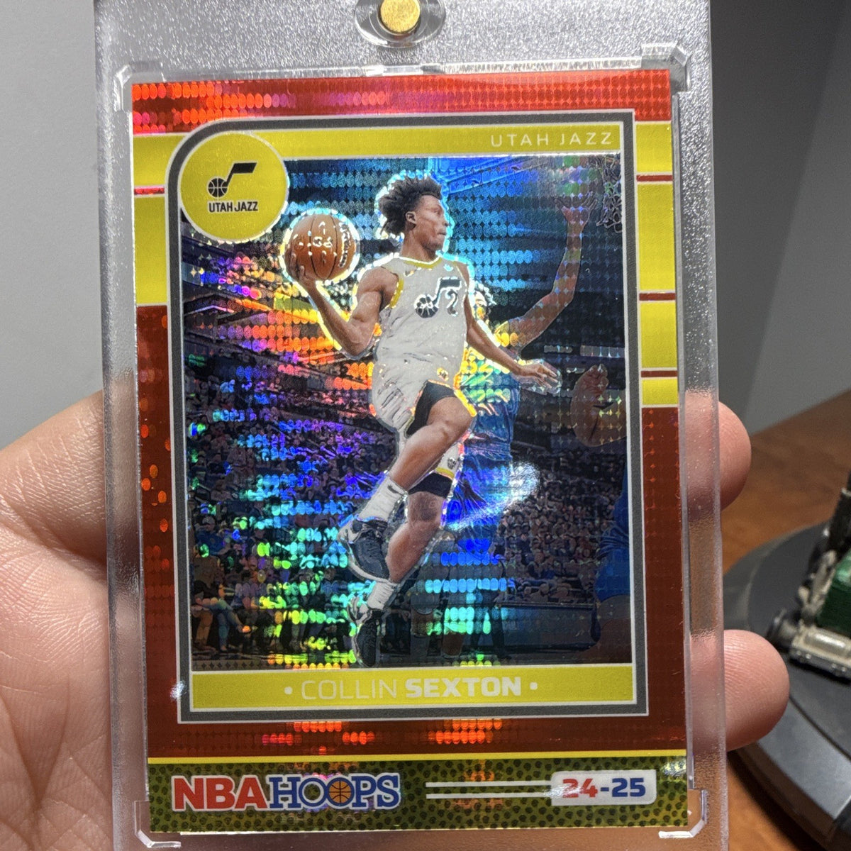 Panini 2024-25 Hoops Collin Sexton Parallel/Variety Utah Jazz No. 350