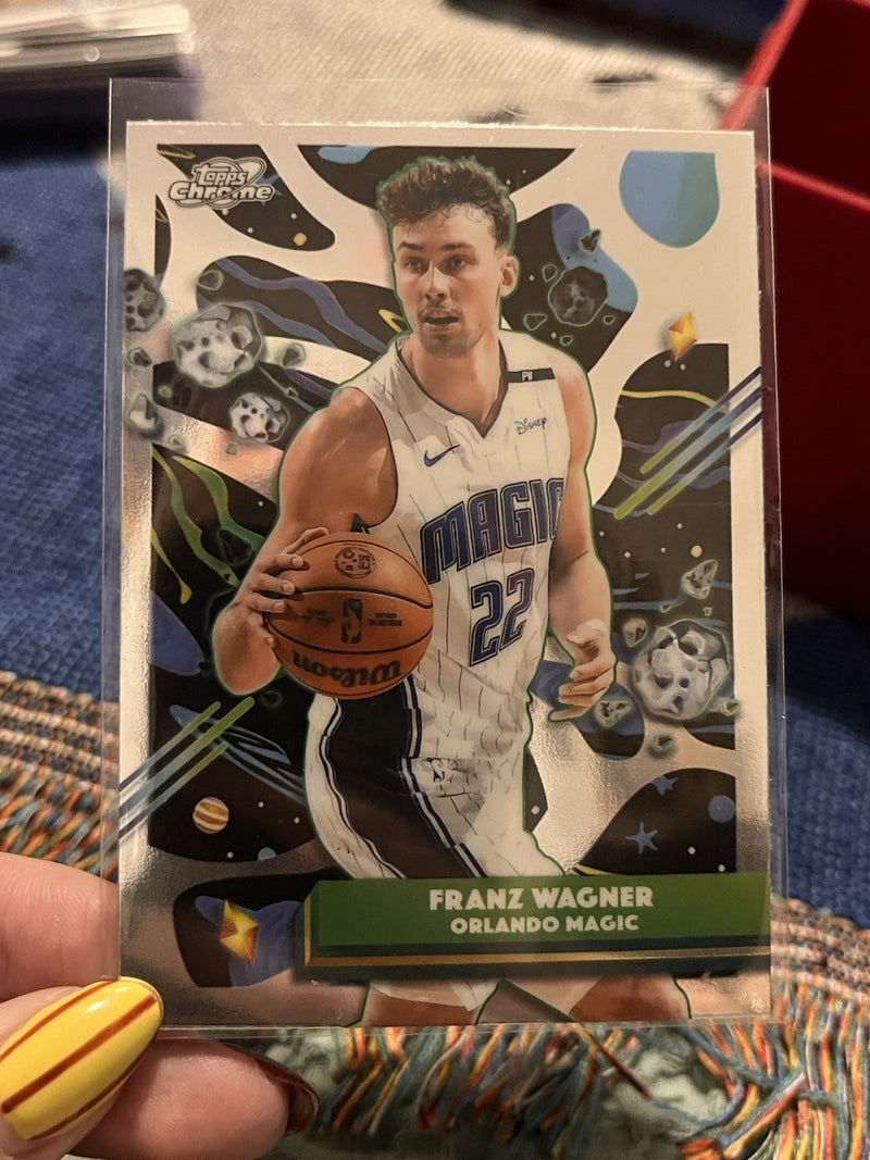 Franz Wagner Base Set Topps Chrome Basketball 2024 25 Orlando Magic 421