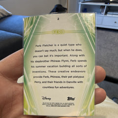 Topps Disney Phineas and Ferb Ferb Fletcher Ferb Insert Card #21