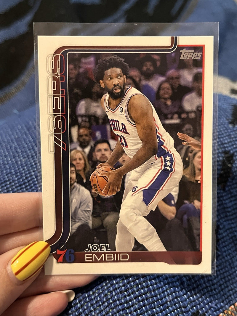 Topps Flagship 2024 25 Joel Embiid Base #22 Philadelphia 76ers1