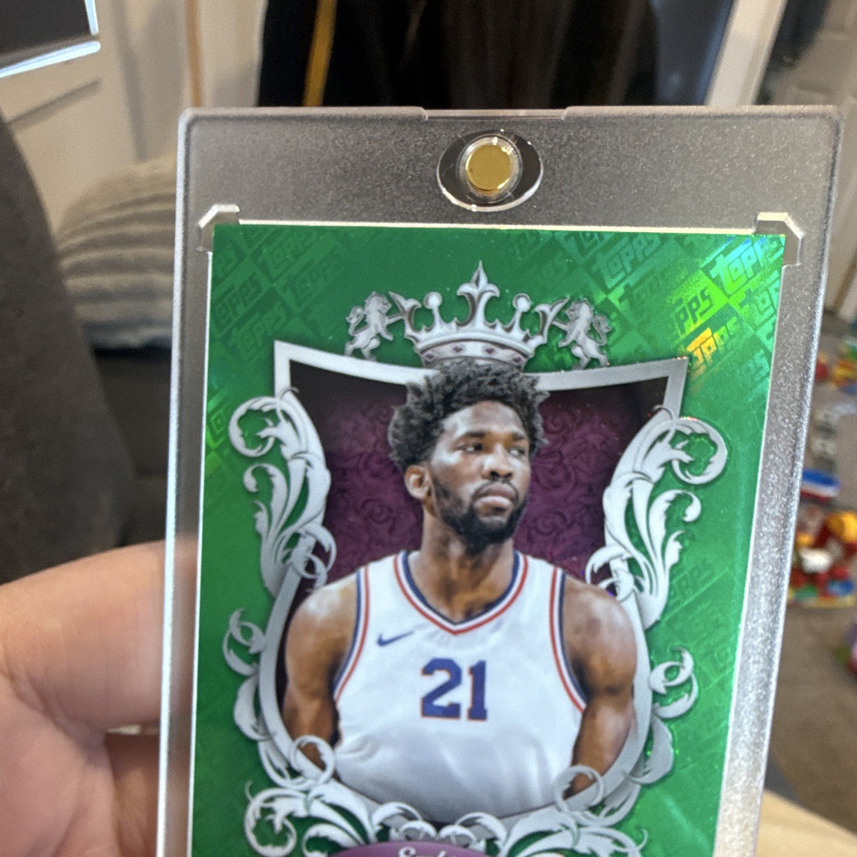 2024 Topps Chrome Roundball Royalty RR-9 Joel Embiid Philadelphia 76ers1