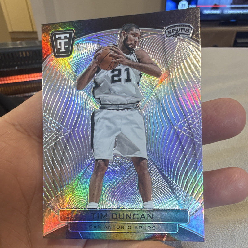 Panini Totally Certified 2024 25 Tim Duncan San Antonio Spurs #176 Parallel0