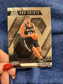 Panini Mosaic 2024 25 Tim Duncan NBA Greats Insert San Antonio Spurs 2910