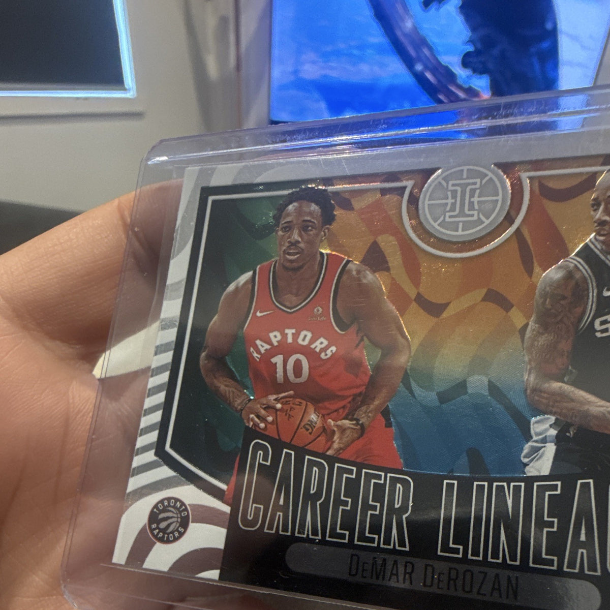 Panini Illusions 2020 21 DeMar DeRozan Career Lineage Insert No.16 Raptors3
