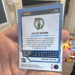 Panini 2024 25 Donruss Optic Basketball Jaylen Brown Parallel #206 Celtics1