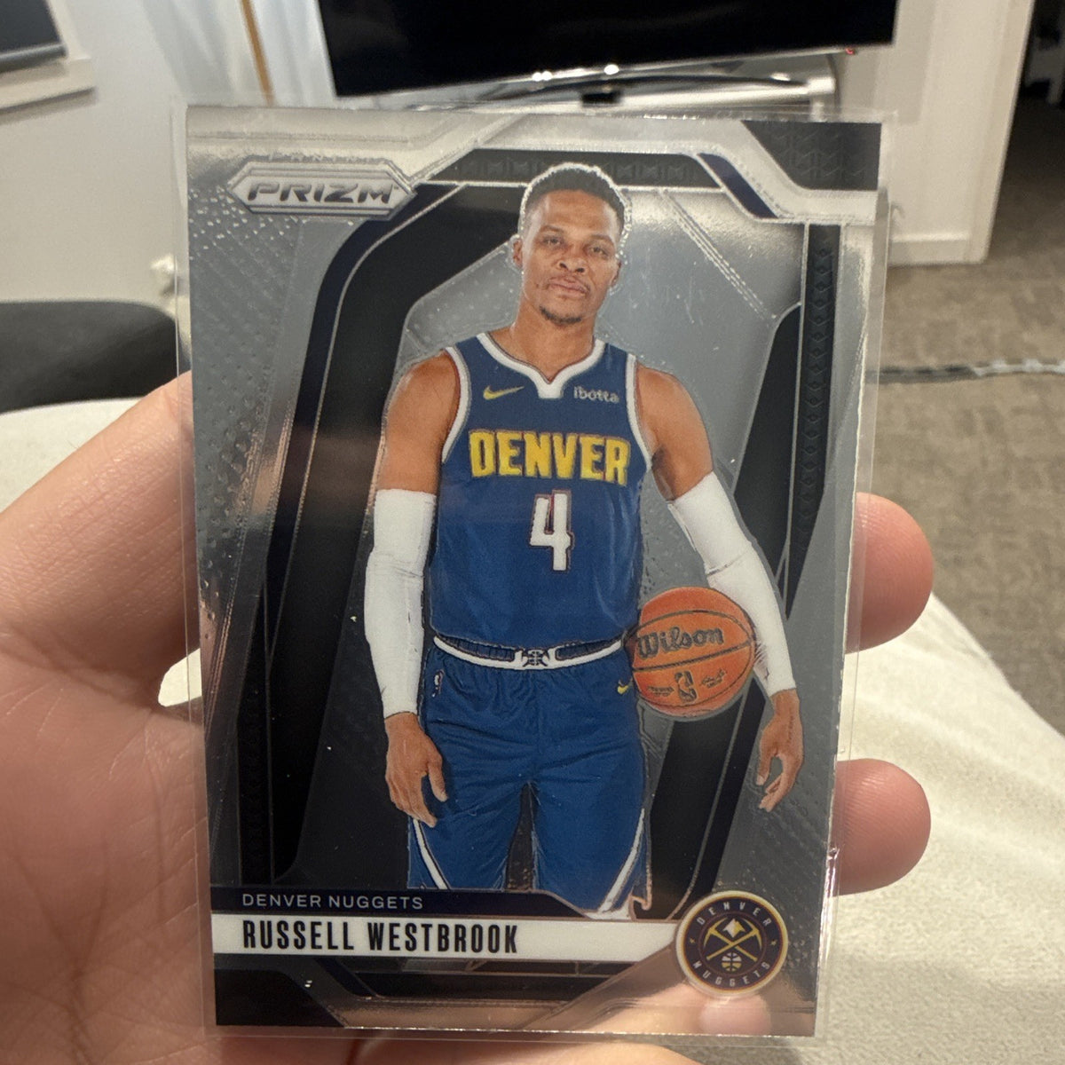 Russell Westbrook 2024 25 Panini Prizm Basketball Base 157 Denver Nuggets0