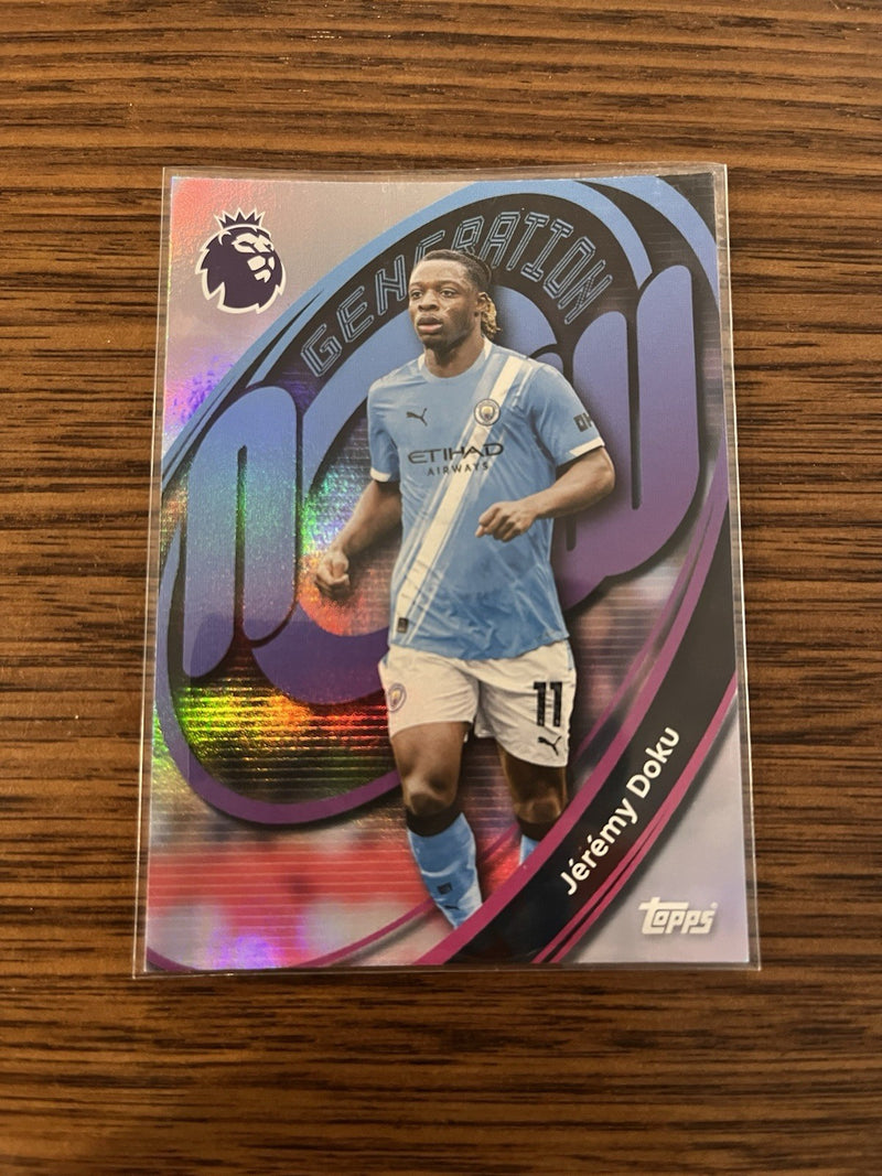 Topps Premier League Generation Now Jérémy Doku Manchester City 2025/26 #1960
