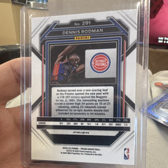 Panini 2022 23 Prizm Basketball Dennis Rodman Insert Detroit Pistons #291 PRIZM1