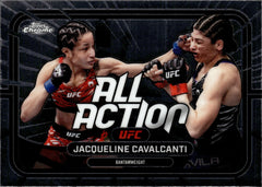 Jacqueline Cavalcanti All Action Topps Chrome UFC   All Action AA 12 NM0