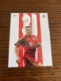 Topps UEFA Champions League Insert BB 8 Bastian Schweinsteiger FC Bayern0