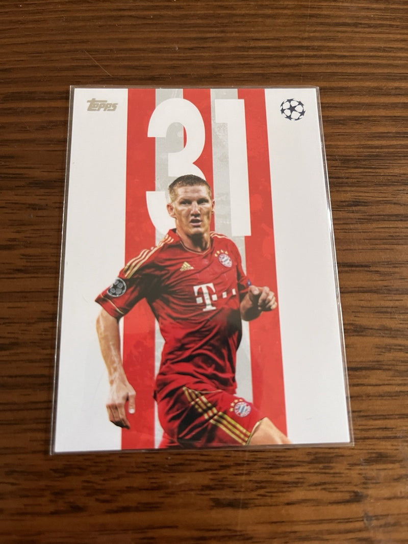 Topps UEFA Champions League Insert BB 8 Bastian Schweinsteiger FC Bayern0