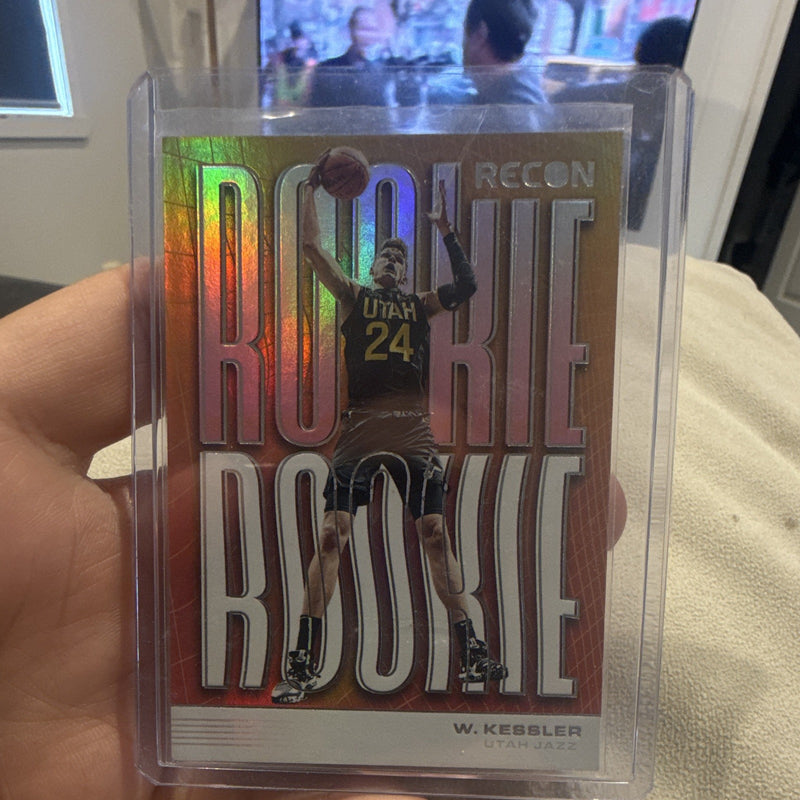 Panini 2022 23 Recon Rookie Report Rookie Insert No. 15 Walker Kessler Jazz0