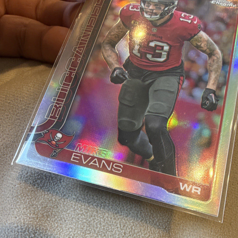 Topps Chrome Refractor Mike Evans Tampa Bay Buccaneers 282 - 20241