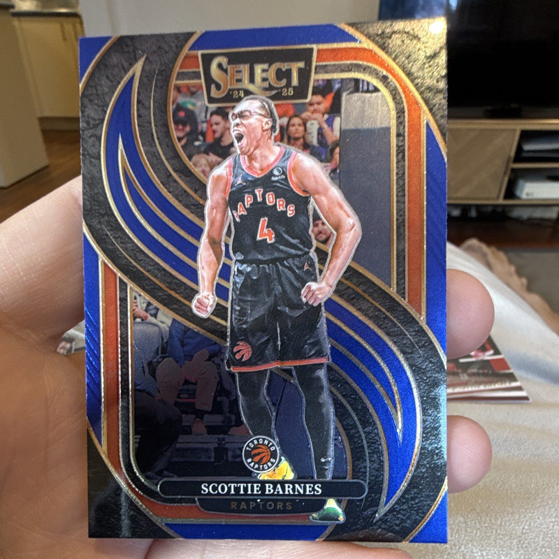 Panini Select Scottie Barnes Premier Level #125 Toronto Raptors 2024 25 Insert0