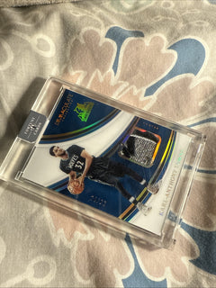 2016 17 Panini Immaculate Karl Anthony Towns Jersey Number Patch3