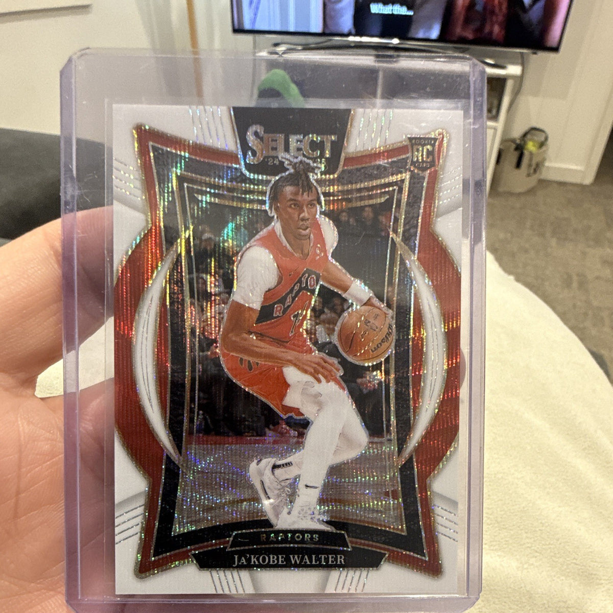 Panini Select 2024 25 Prizm Concourse Ja'Kobe Walter RC #96 Raptors 91/990