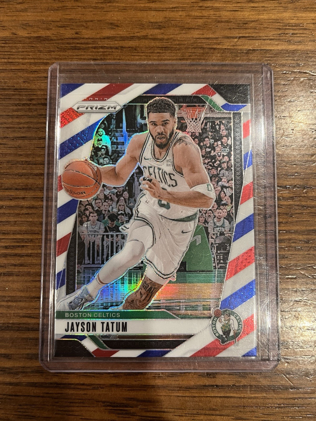 Panini 2024 25 Prizm Basketball Jayson Tatum Boston Celtics #103 Parallel0