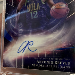 Topps Midnight Stroke of Midnight SM-AR Antonio Reeves Auto New Orleans Pelicans1