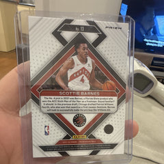 Panini Prizm 2021 22 Emergent #13 Scottie Barnes RC Toronto Raptors1