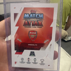 Topps Match Attax David Raya 100 Club Insert Arsenal FC 280 Soccer Card1
