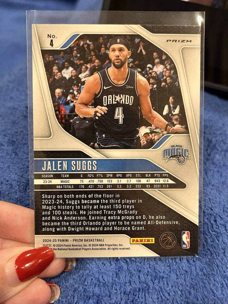 Panini Jalen Suggs Prizm 2024 25 Prizm Basketball Orlando Magic 42