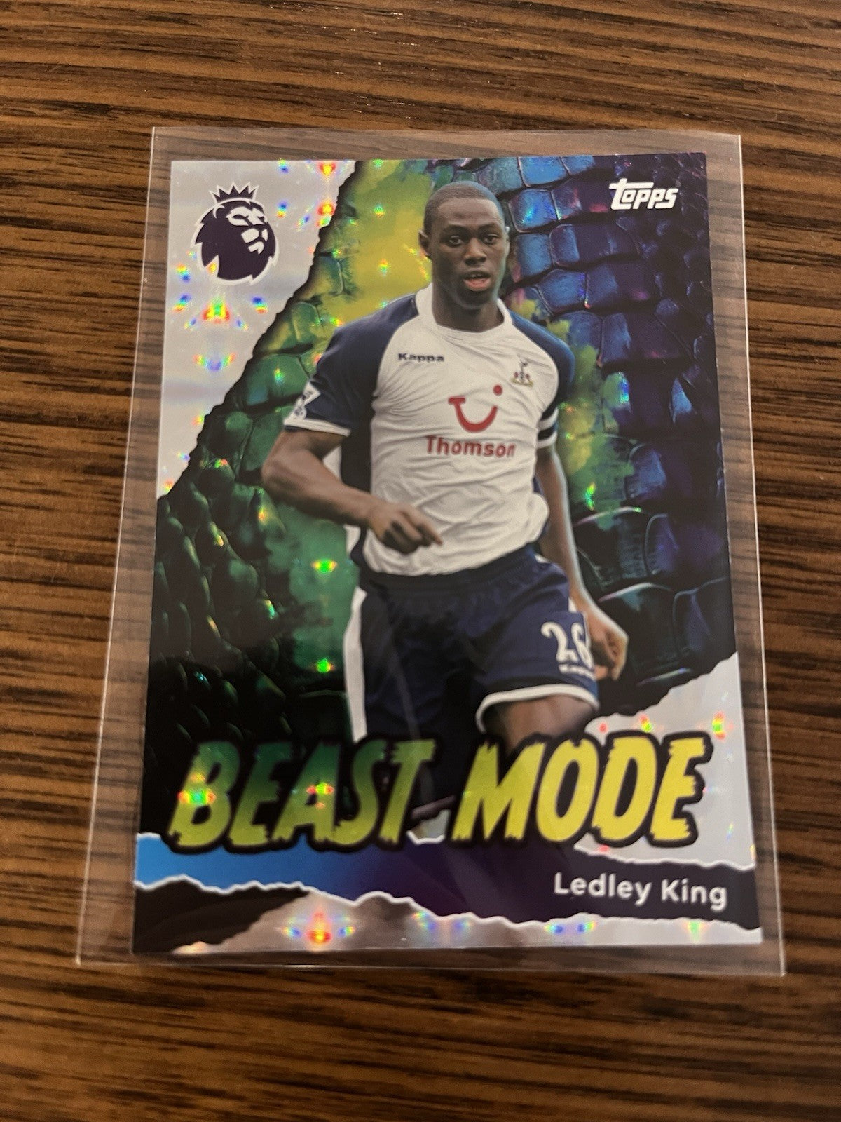 Topps Ledley King Beast Mode Topps Premier League 435 Tottenham 2025/26 Parallel0