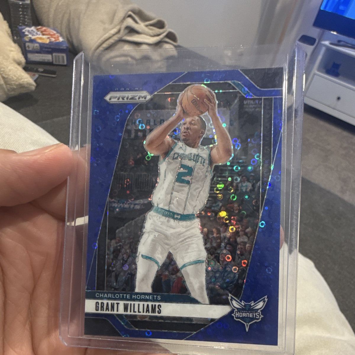 Panini Prizm 2024 25 Grant Williams Hornets #31 Hologram Parallel 106/1500