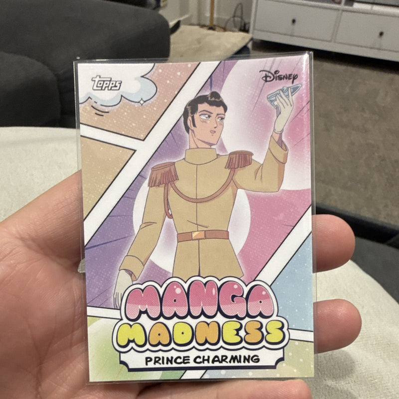 Topps Disney Manga Madness Insert Trading Card MM 12 Prince Charming 2026 EN0