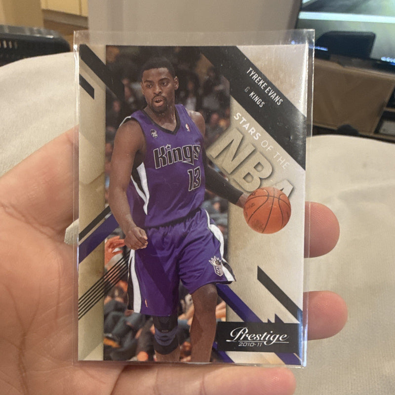 Panini Prestige 2010 11 Stars of the NBA #4 Tyreke Evans Kings Insert0