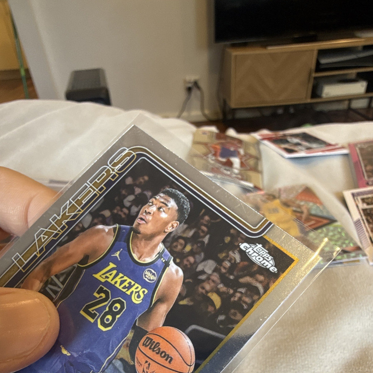 Topps Chrome Rui Hachimura Base Set Los Angeles Lakers #148 2024 252