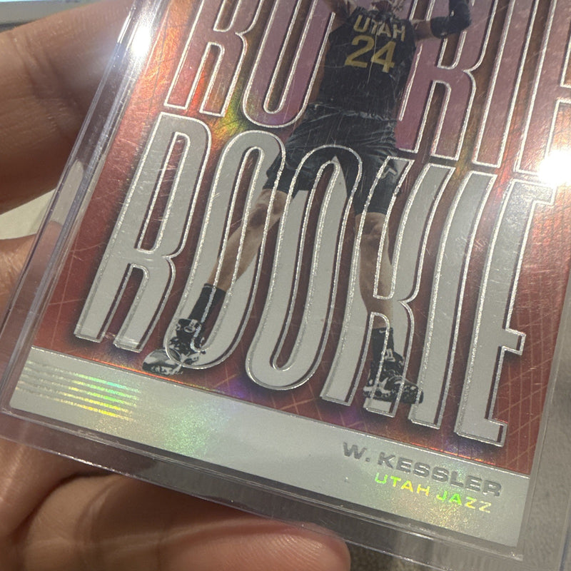 Panini 2022 23 Recon Rookie Report Rookie Insert No. 15 Walker Kessler Jazz3